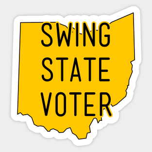 Swing State Voter - Ohio Sticker